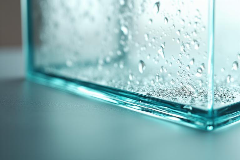 Beispiel für Glasveredelung und künstlerische Arbeit