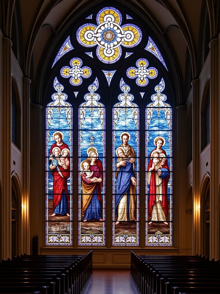 Sakrale Glaskunst in Salzburger Kirche
